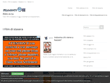 Tablet Screenshot of film-in-tv.it
